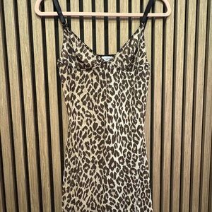 Dolce & Gabbana 90s Cheetah Print Dress